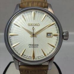 ▼▼ SEIKO セイコー メンズ腕時計 自動巻き PRESAGE プレサージュ STAR BAR バックスケルトン SARY109 Aランク