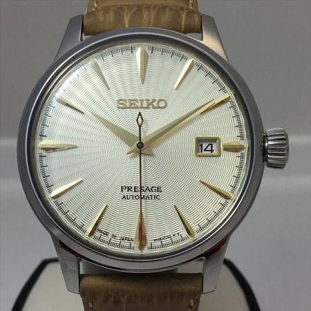  SEIKO セイコー メンズ腕時計 自動巻き PRESAGE プレサージュ STAR BAR バックスケルトン SARY109