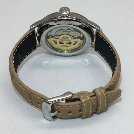  SEIKO セイコー メンズ腕時計 自動巻き PRESAGE プレサージュ STAR BAR バックスケルトン SARY109