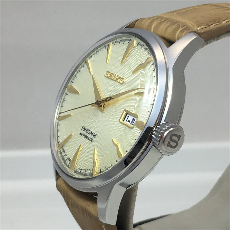 中古】 SEIKO セイコー メンズ腕時計 自動巻き PRESAGE プレサージュ ...