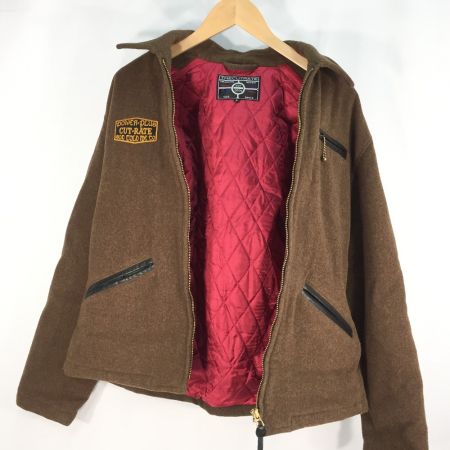  CUTRATE ウールスポーツジャケット SIZE L ブラウン