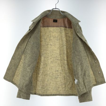  TENDERLOIN テンダーロイン メンズシャツ ウールシャツ Sサイズ ベージュ