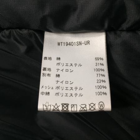  WILD THINGS ワイルドシングス ジャケット モンスターパーカー SIZE S WT19401SN-UR ブラック