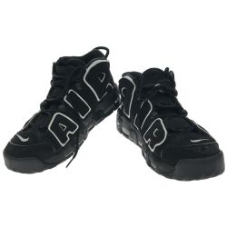 ▼▼ NIKE ナイキ ナイキ モアテン メンズスニーカー 25.5センチ 414962-002 ブラック Bランク