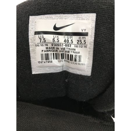  NIKE ナイキ ナイキ モアテン メンズスニーカー 25.5センチ 414962-002 ブラック