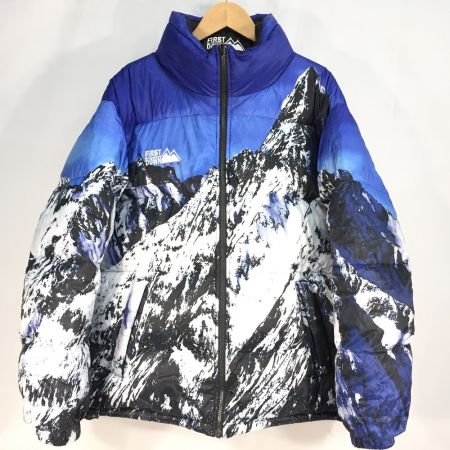  FIRST DOWN ダウンジャケット リバーシブル SIZE XL 642506 ブラック