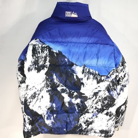  FIRST DOWN ダウンジャケット リバーシブル SIZE XL 642506 ブラック