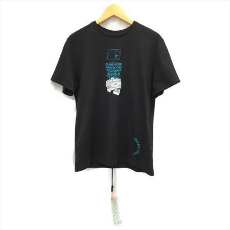  OFF-WHITE Dripping Arrows Tee ブラック 半袖Tシャツ スリム ブラック