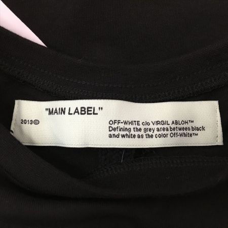  OFF-WHITE Dripping Arrows Tee ブラック 半袖Tシャツ スリム ブラック