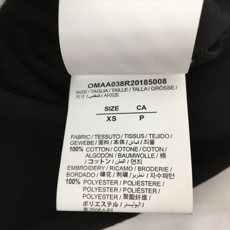  OFF-WHITE Dripping Arrows Tee ブラック 半袖Tシャツ スリム ブラック