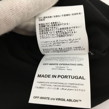  OFF-WHITE Dripping Arrows Tee ブラック 半袖Tシャツ スリム ブラック