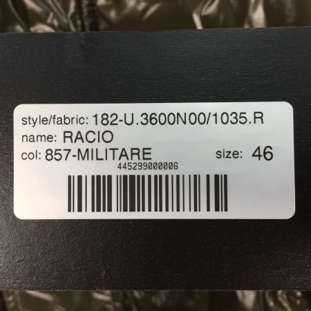  DUVETICA デュベティカ ダウンジャケット RACIO SIZE 46 RACIO オリーブ