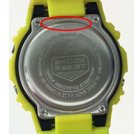  CASIO カシオ デジタルウォッチ G-SHOCK  DW-5600CMA イエロー