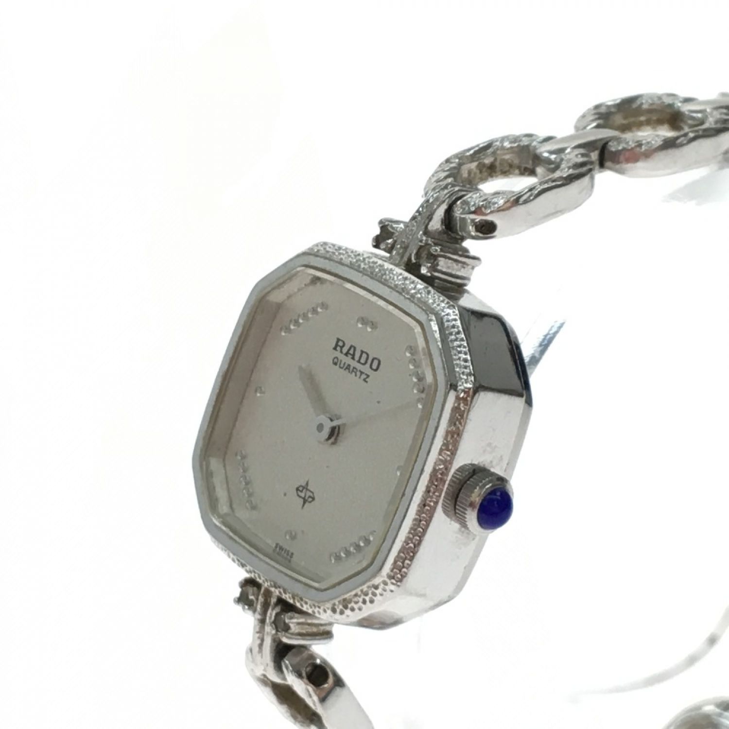 専用98RADO ラドー時計　jubile レディース腕時計　ブラック　スクエア時計ショップHaru