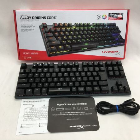  HyperX ALLOY ORIGINS CORE 日本語配列 メカニカルゲーミングキーボード HK-KB7RDX
