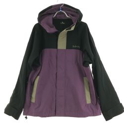 ▼▼ Subciety サブサエティ メンズ ナイロンジャケット L ブラック×パープル Bランク