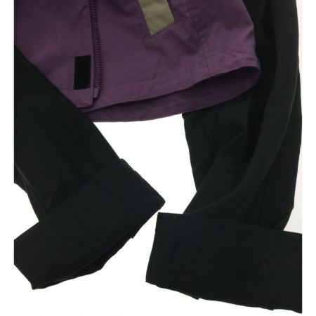  Subciety サブサエティ メンズ ナイロンジャケット L ブラック×パープル