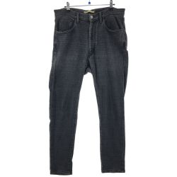 ▼▼ AUGUSTE メンズ 天竺 ストレッチ コットン パンツ L グレー Bランク