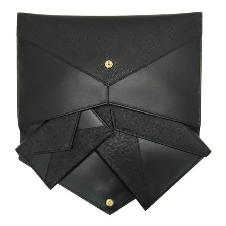  PRADA プラダ サフィアーノレザー ドキュメントホルダーセット 3点セット 1MF014 2EEP F0002 ブラック