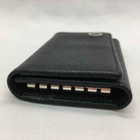  BVLGARI ブルガリ メンズ キーケース 6連  282234 ブラック