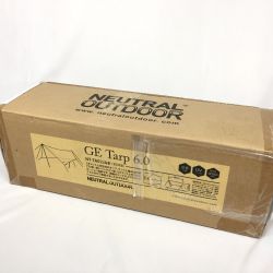 ▼▼ NATURAL OUTDOOR ニュートラルアウトドア GEタープ 6.0 NT-TA02 Nランク