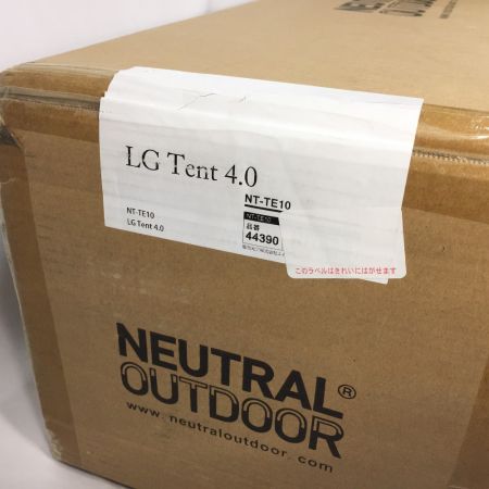  NEUTRAL OUTDOOR ニュートラルアウトドア LG テント 4.0 NT-TE10