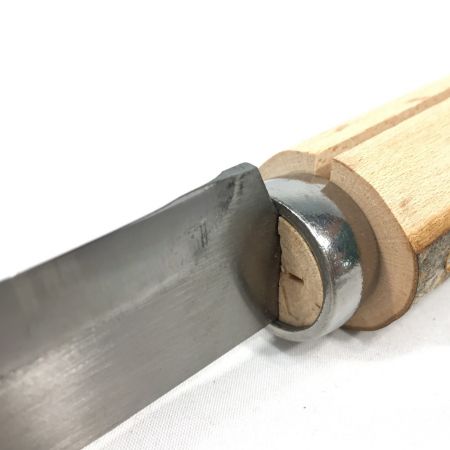   アウトドア キャンプ ナイフ 上溝桜柄小刀 4寸 (3)