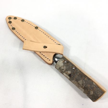   アウトドア キャンプ ナイフ 上溝桜柄小刀 4寸 (3)