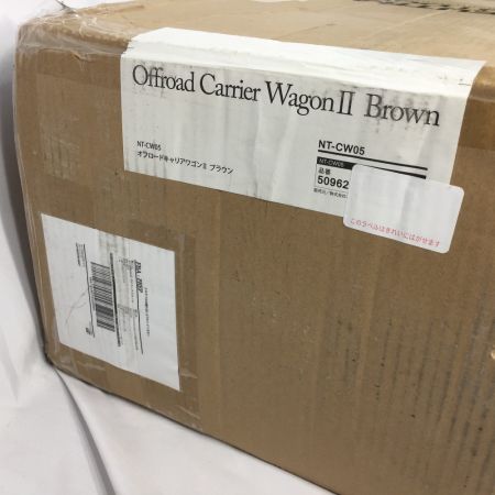  NEUTRAL OUTDOOR ニュートラルアウトドア オフロードキャリアワゴン2 NT-CW05 ブラウン (2)