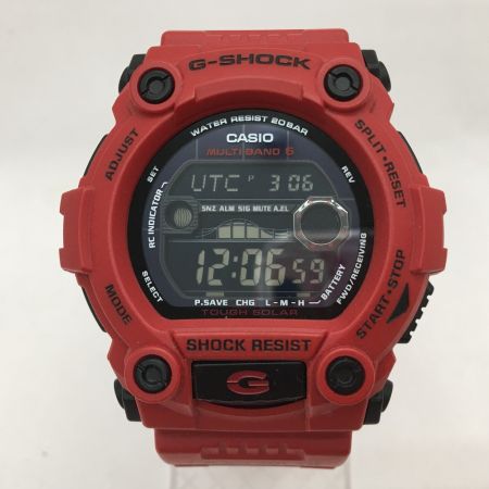  CASIO カシオ メンズ腕時計 G-SHOCK Gショック マルチバンド6 デジタル タフソーラー  GW-7900RD
