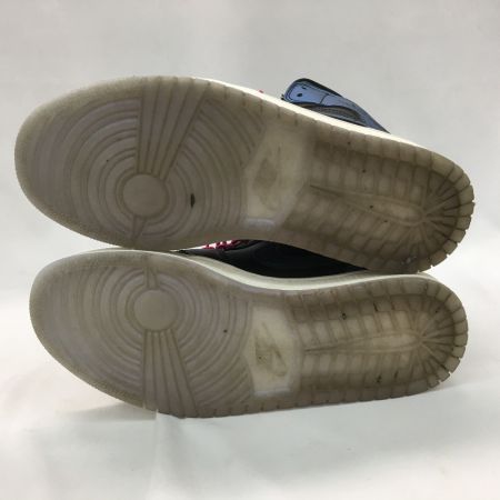  NIKE ナイキ ウィメンズ エアジョーダン1 ミッド "イリディセント" ブラック/ペール アイボリー BQ6472-009 ブルー