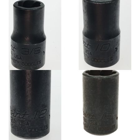  BLUEPOINT ソケット １3個セット ブルーポイント 10~17、19、３/8、１/2、9/16、11/16