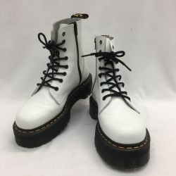 ▼▼ Dr.Martens ドクターマーチン メンズブーツ ジェイドンレザーブーツ  15265100 ホワイト Aランク