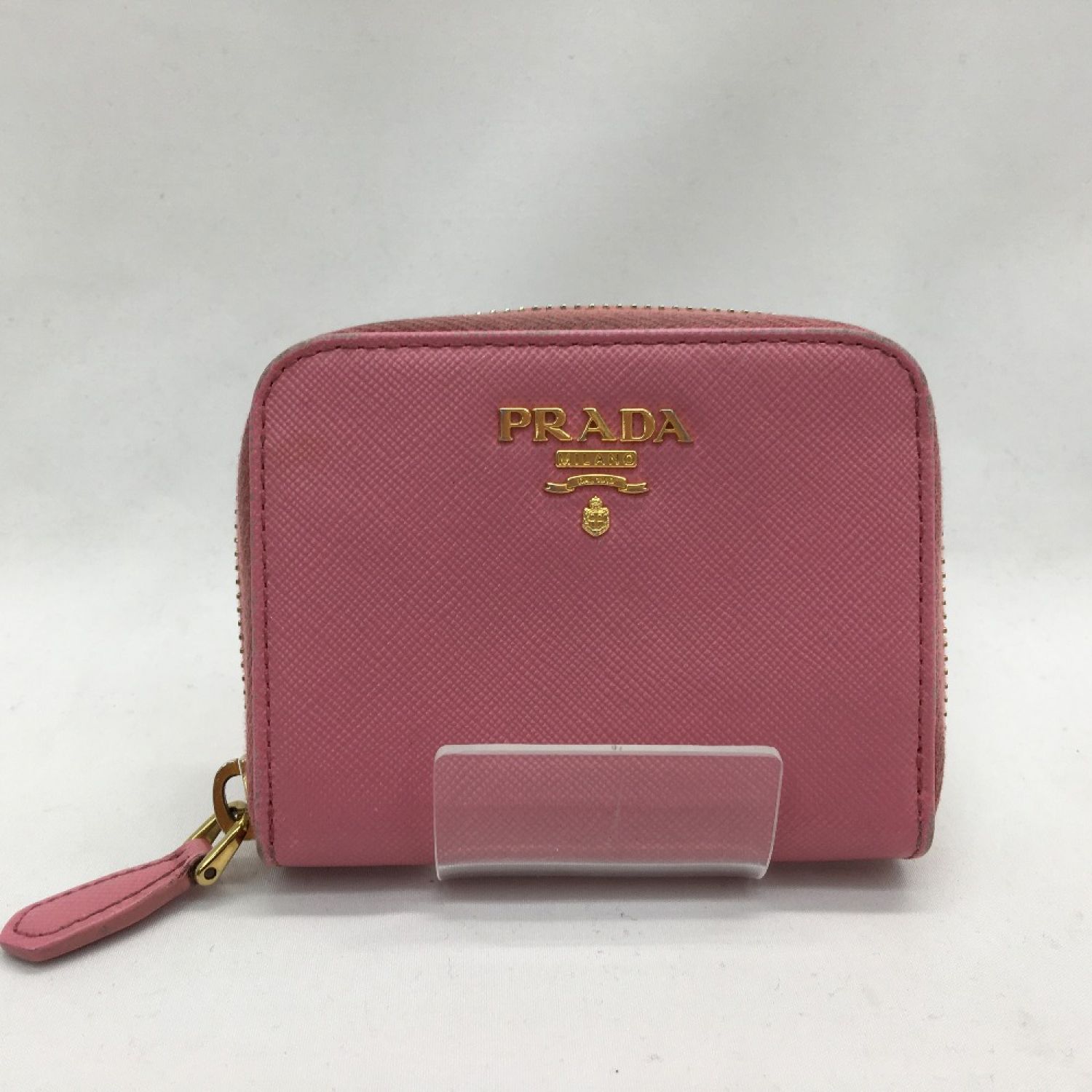 【美品】PRADA プラダ ピンク 財布 コインパース コインケース