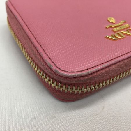  PRADA プラダ レディース コインケース コンパクトウォレット サフィアーノ 1M0268 ピンク