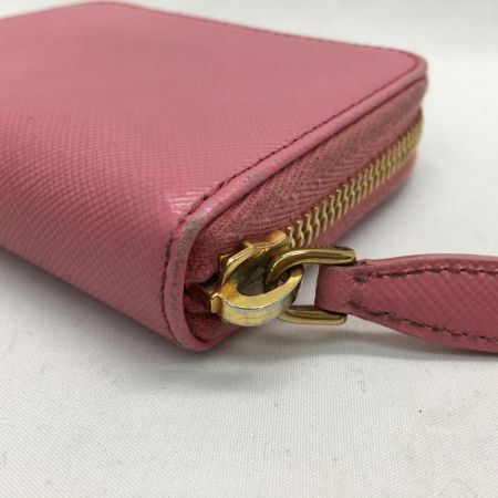  PRADA プラダ レディース コインケース コンパクトウォレット サフィアーノ 1M0268 ピンク