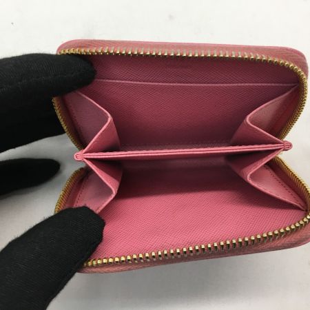  PRADA プラダ レディース コインケース コンパクトウォレット サフィアーノ 1M0268 ピンク