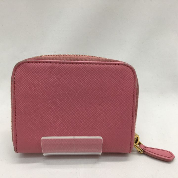 中古】 PRADA プラダ レディース コインケース コンパクトウォレット サフィアーノ 1M0268 ピンク｜総合リサイクルショップ  なんでもリサイクルビッグバン オンラインストア