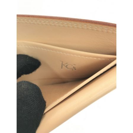  KC,s 二つ折り財布 レザー アゲハ蝶