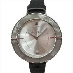 ▼▼ FURLA フルラ レディース腕時計 クオーツ CLUB クラブ 予備ベゼル付 4251109504 Bランク