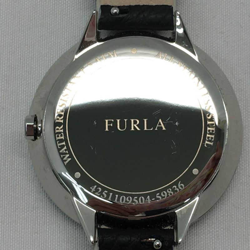 中古】 FURLA フルラ レディース腕時計 クオーツ CLUB クラブ 予備