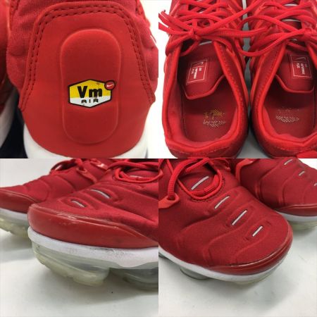  NIKE ナイキ スニーカー AIR VAPOR MAX PLUS SIZE28 SIZE 28cm 924453-601 レッド
