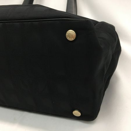  CHANEL シャネル ニュートラベルライン トートバッグMM  A15991 ブラック