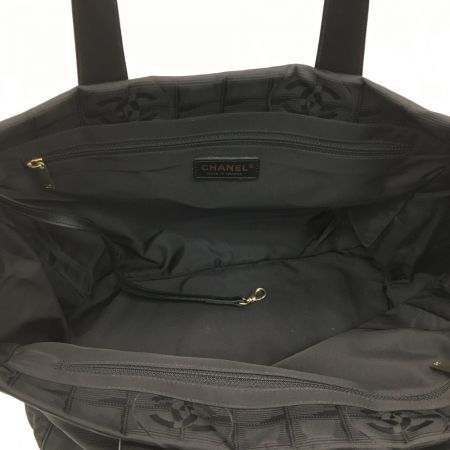 CHANEL シャネル ニュートラベルライン トートバッグMM  A15991 ブラック