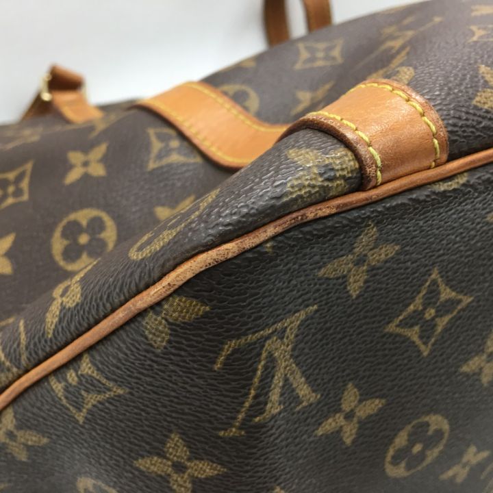 LOUIS VUITTON ルイヴィトン モノグラム サックショッピング トートバッグ M51108 ブラウン｜中古｜なんでもリサイクルビッグバン