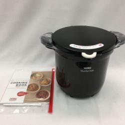 ▼▼ THERMOS サーモス 真空保温調理器 シャトルシェフ 4.5L 箱無 レシピブック付  KBH-4501 ブラック Sランク