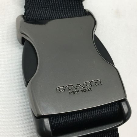  COACH コーチ アウトレット メンズバッグ ボディバッグ ウエストポーチ F84710 ブラック