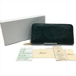 ▼▼ Dakota ダコタ レディース長財布 モナ ラウンドファスナー 0035561 グリーン Bランク