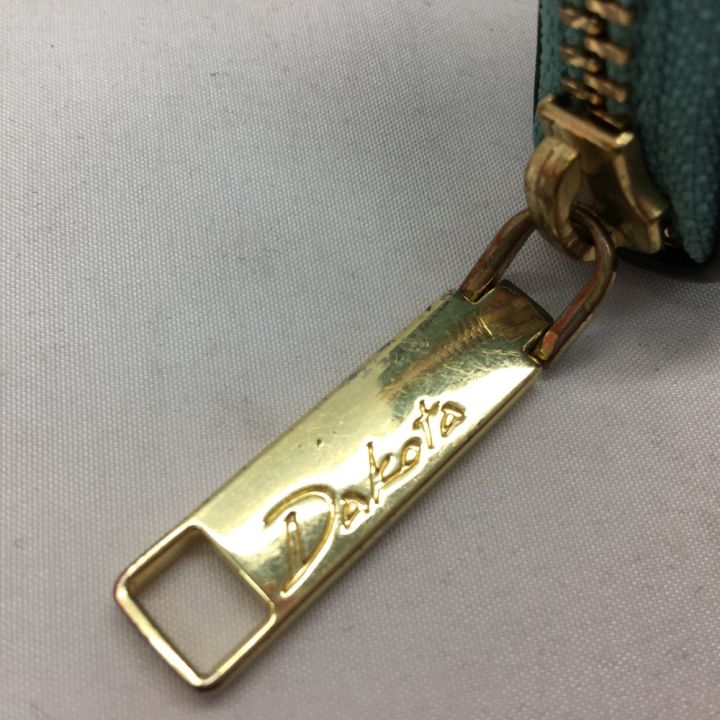 ▼▼Dakota ダコタ レディース長財布 モナ ラウンドファスナー 0035561 グリーン Dakota（ダコタ） 3年保証＋プレゼント付 モナ 小銭入れ付き長財布