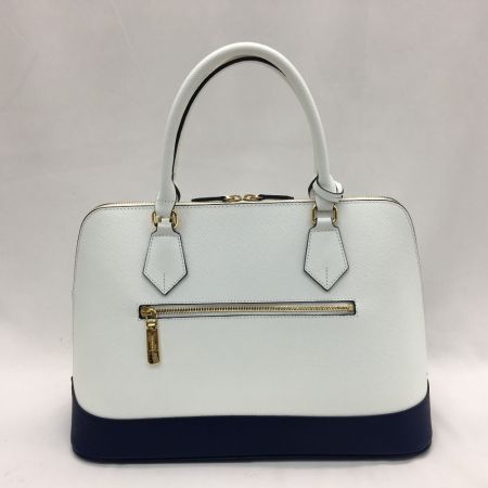  Samantha Thavasa サマンサタバサ レディース 2WAYバッグ レディアゼル 大 バイカラー ホワイト×ネイビー